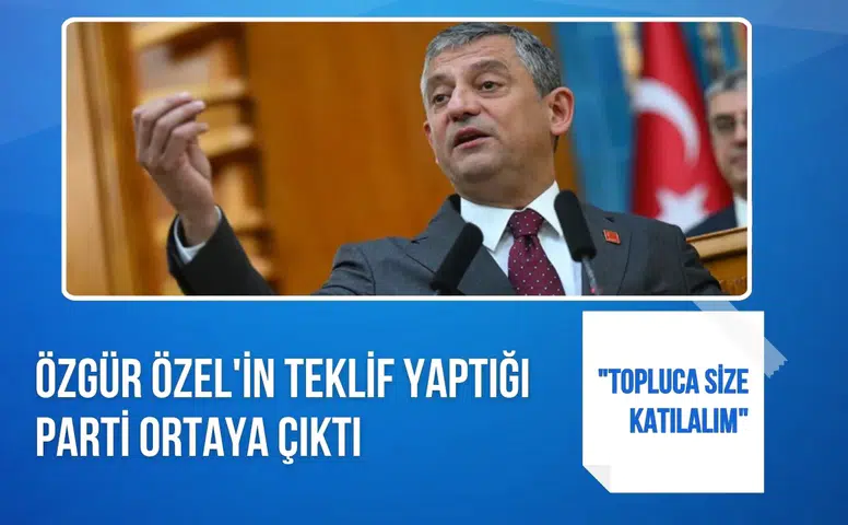 Özgür Özel’in teklif götürdüğü parti iddiası gündemde: “Topluca size katılalım”