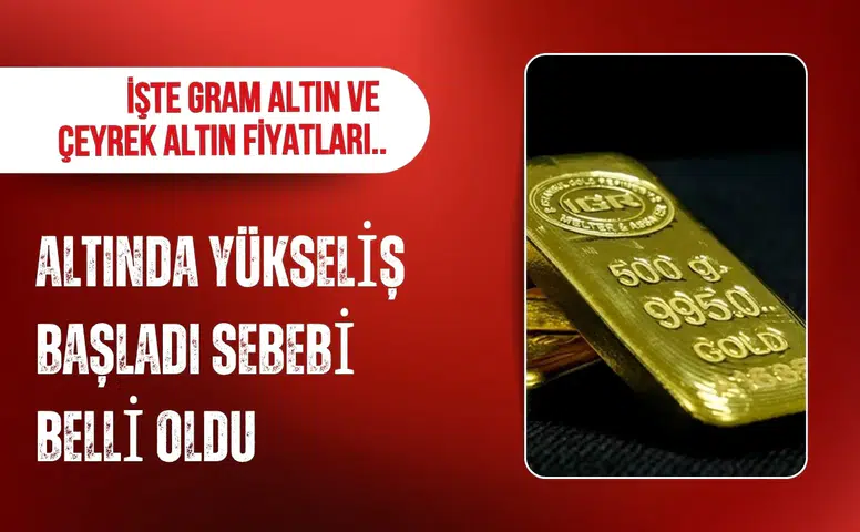 Altın fiyatlarında yükseliş sürüyor: Gram altın 6 bin 428 lira seviyesinde
