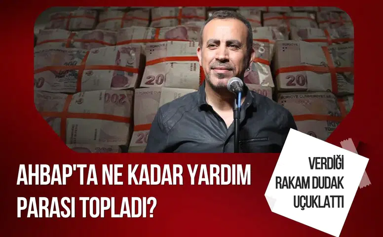 Haluk Levent, deprem bağışlarına ilişkin topladığı yardım miktarını açıkladı