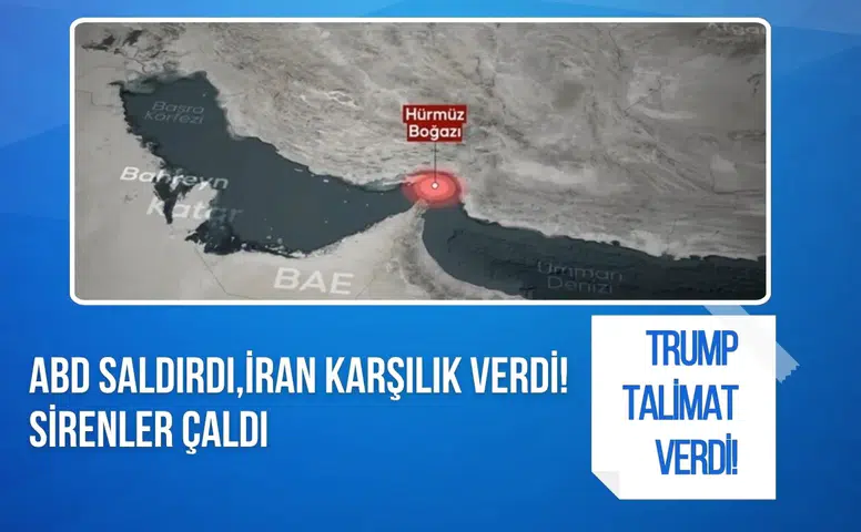 Trump talimat verdi! ABD saldırdı, İran karşılık verdi! Sirenler çaldı