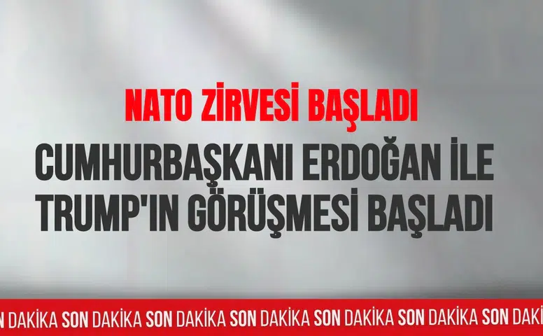 Cumhurbaşkanı Erdoğan ile Trump'ın Beştepe'deki görüşmesi başladı