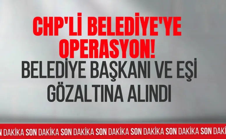 İzmit Belediyesi'ne operasyon: 28 gözaltı
