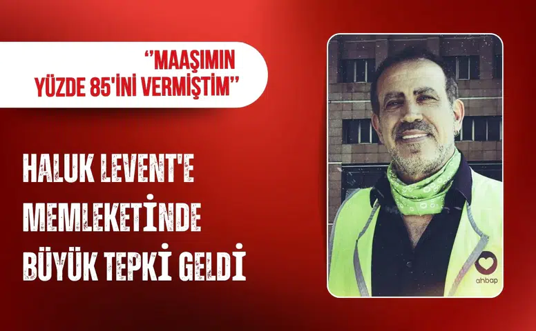 Haluk Levent soruşturması sonrası Adana'da tepkiler: "Maaşımın yüzde 85'ini bağışlamıştım"
