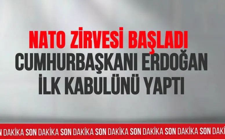 Cumhurbaşkanı Erdoğan, NATO Zirvesi kapsamında Kanada Başbakanı Carney ile görüştü