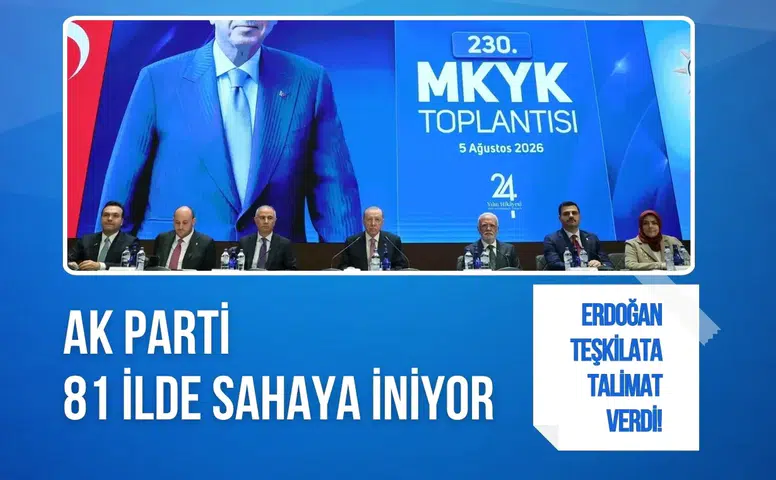 Erdoğan’dan AK Parti Teşkilatına Terörsüz Türkiye Talimatı: 81 İlde Sahaya İnecekler