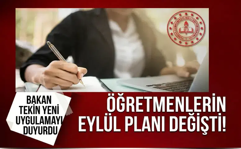 Yusuf Tekin'den öğretmenlere seminer müjdesi! İlk hafta çevrim içi olacak