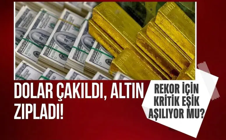 Dolar 3 ayın dibine indi, altın yükseldi: Rekor beklentisi güçleniyor