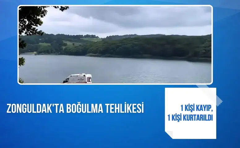Zonguldak'ta boğulma tehlikesi: 1 kişi kayıp, 1 kişi kurtarıldı