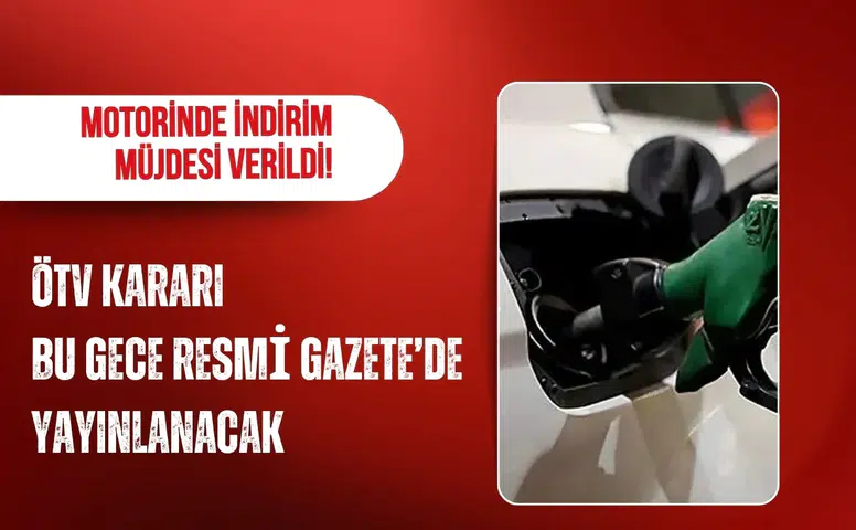Motorinde ÖTV indirimi gündemde: Yeni düzenleme için gözler Resmi Gazete’de