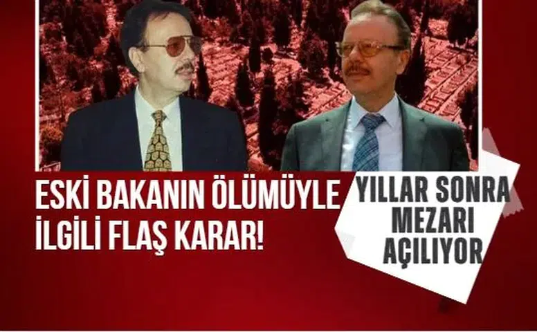 Eski Ulaştırma Bakanı Arif Ahmet Denizolgun’un şüpheli ölümü: Feth-i kabir kararı çıktı