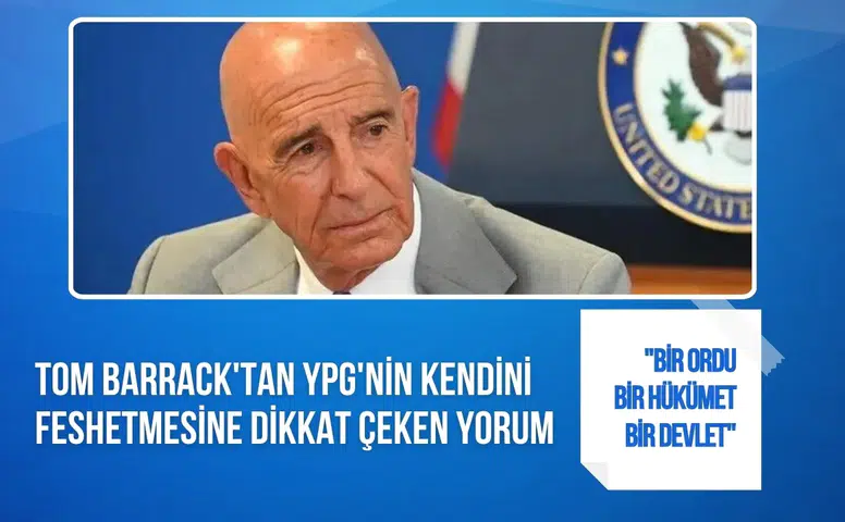 YPG/SDG kendini feshetti: Tom Barrack'tan "tarihi ve destansı" açıklaması