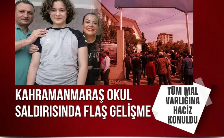 Kahramanmaraş okul saldırısında Uğur Mersinli’ye 5,1 milyon liralık dava: Tüm Mal varlığına haciz konuldu
