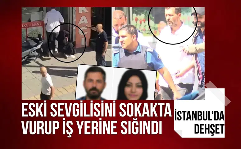 Gaziosmanpaşa’da kan donduran olay: Eski sevgilisini vurdu, silahı başına dayadı
