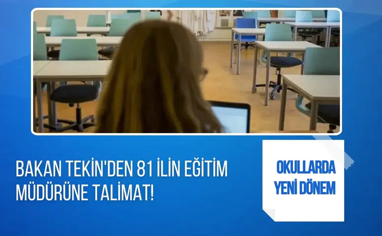 Bakan Tekin’den 81 ilin eğitim müdürüne talimat: Aile Okulu ve Ebeveyn Okulu’na öncelik verilecek