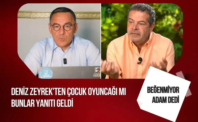 Cüneyt Özdemir ile Deniz Zeyrek arasında SDG polemiği: “Çocuk oyuncağı mı bunlar?”