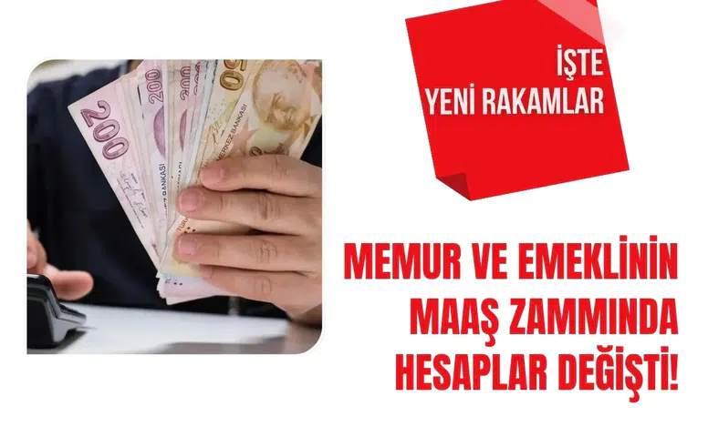 Memur ve emeklinin ocak zammında yeni hesap: İşte masadaki oranlar
