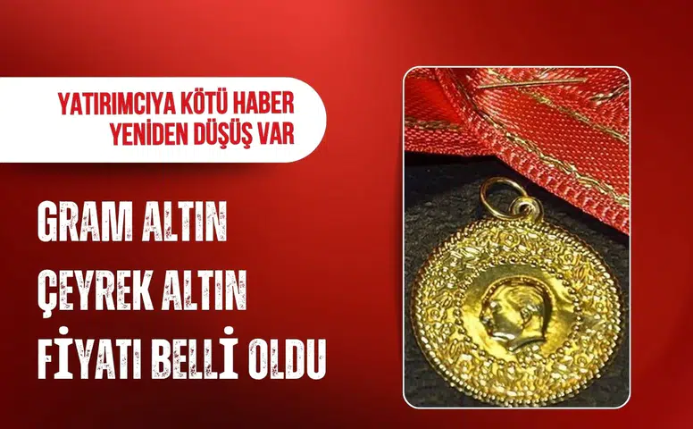 Altın fiyatlarında yön aşağı döndü: Gram altın 7 bin 161 liraya geriledi