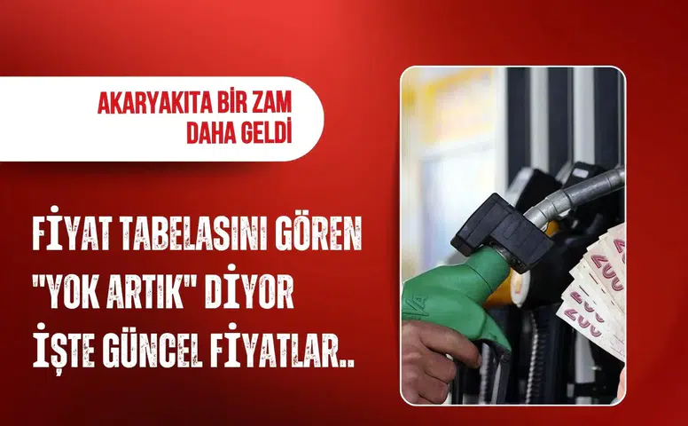 Motorine 2,92 TL zam geldi! Bazı illerde litre fiyatı 85 lirayı aştı
