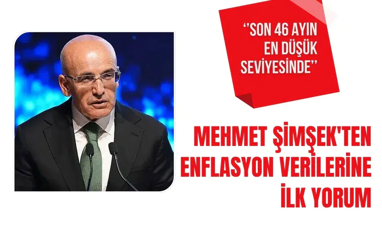 Mehmet Şimşek'ten enflasyon açıklaması: Düşüş devam ediyor