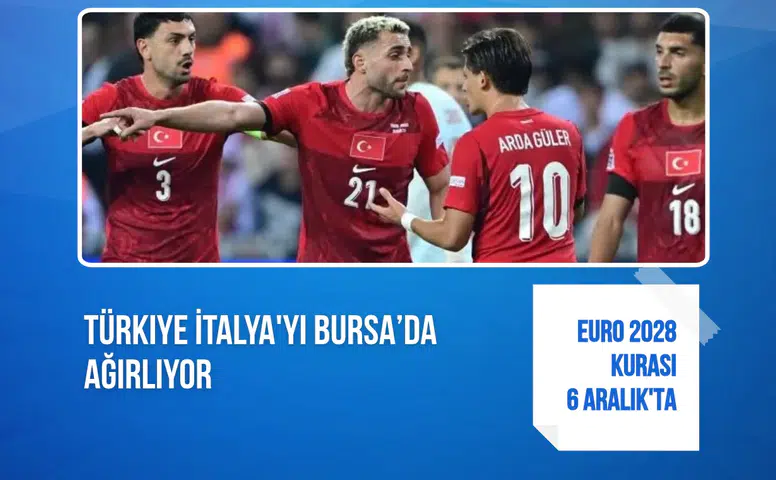 Türkiye İtalya'yı Bursa’da ağırlıyor