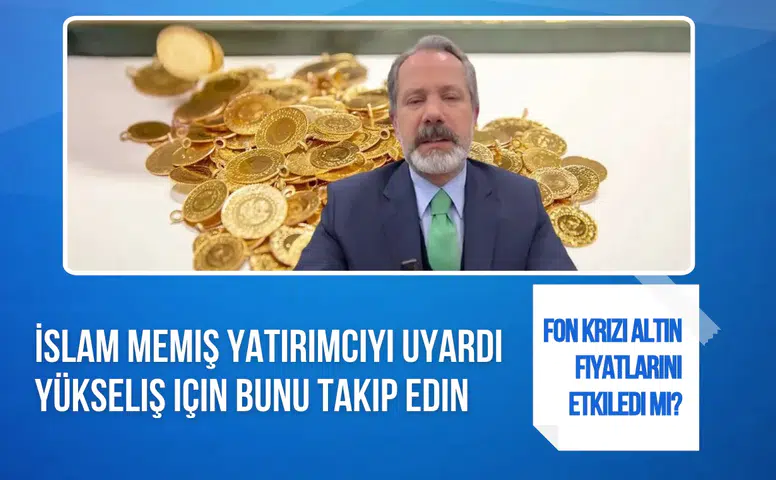 Altın fiyatlarında geri çekilme: İslam Memiş'ten yatırımcılara ons altın uyarısı