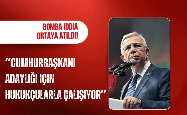 Mansur Yavaş'ın cumhurbaşkanlığı adaylığı için hukukçularla çalıştığı iddiası
