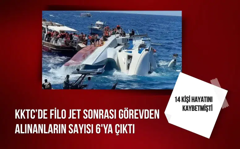 KKTC’de filo jet sonrası görevden alınanların sayısı 6'ya çıktı