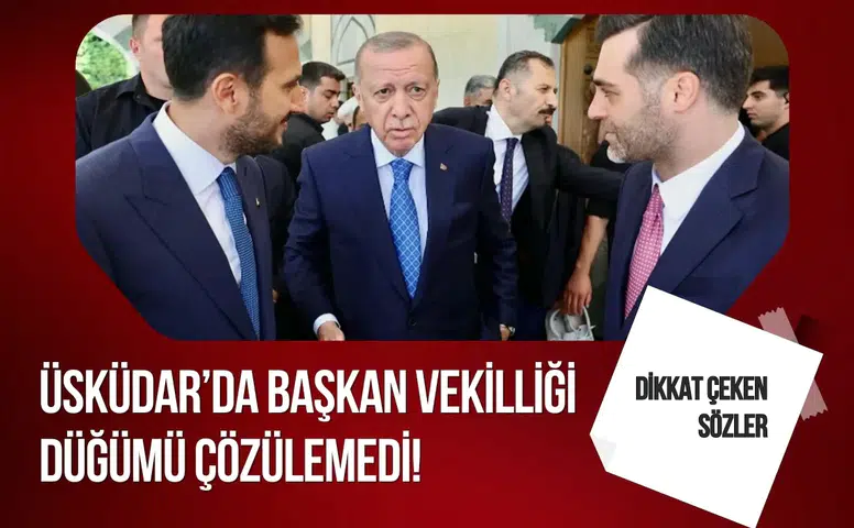 Üsküdar’da başkan vekilliği seçimi ertelendi: Sarıcaoğlu’ndan açıklama