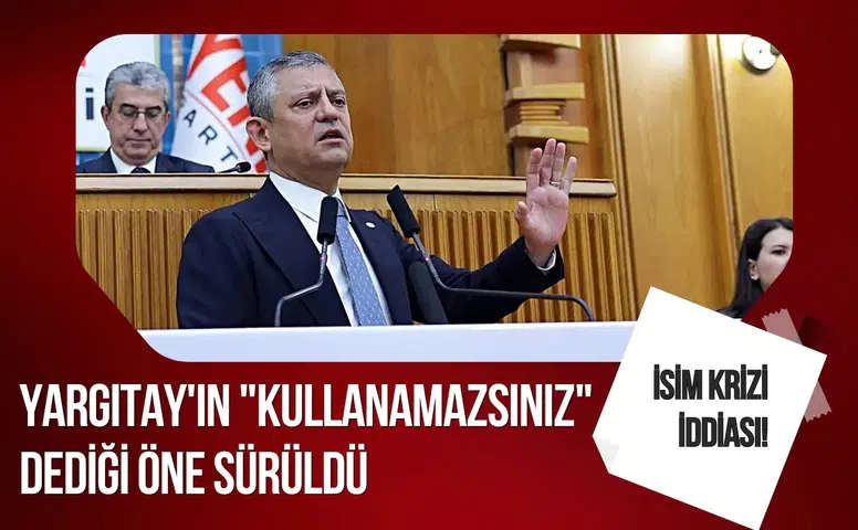 Yeni Parti'de isim krizi: Yargıtay'dan "Bu adı kullanamazsınız" iddiası