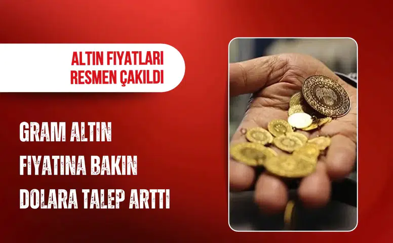 Altın fiyatlarında sert düşüş: Gram altın 6 bin 572 liraya geriledi