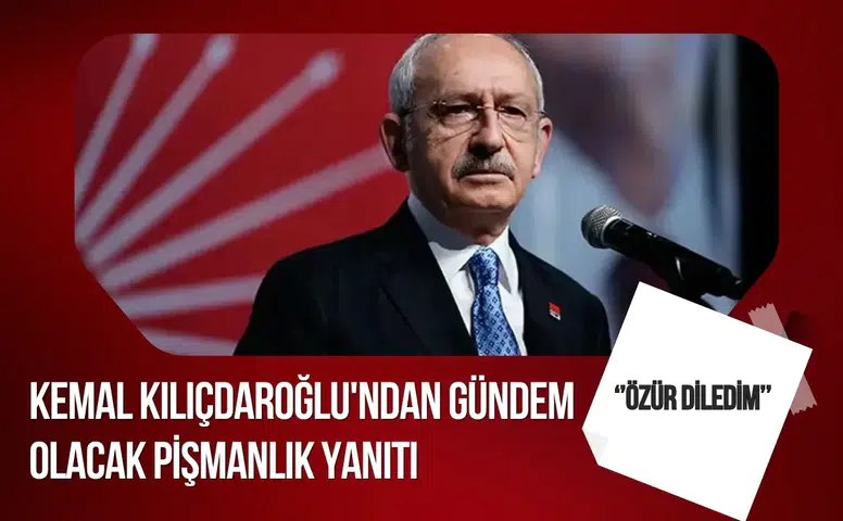 Kılıçdaroğlu’na “Pişman olduğunuz karar var mı?” sorusu: “Özür bile diledim”