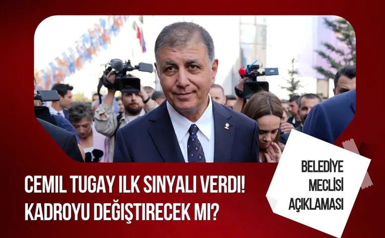 Cemil Tugay'dan AK Parti'ye geçiş sonrası ilk açıklama! İzmir Büyükşehir Belediyesi'nde kadrolar değişecek mi?