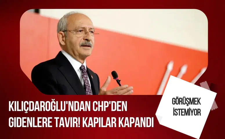 CHP'de geri dönüş krizi iddiası! Kılıçdaroğlu'nun milletvekilleriyle görüşmeyi reddettiği öne sürüldü
