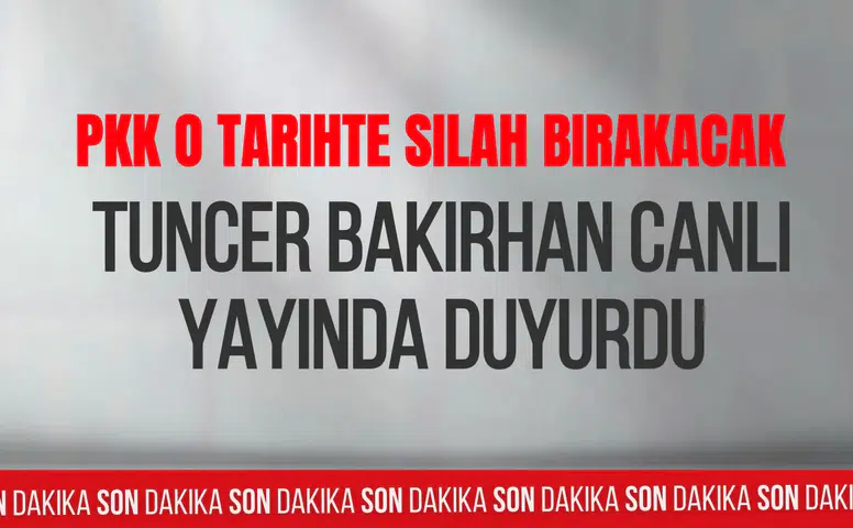 Tuncer Bakırhan'dan PKK'nın silah bırakma sürecine ilişkin 27 Kasım açıklaması