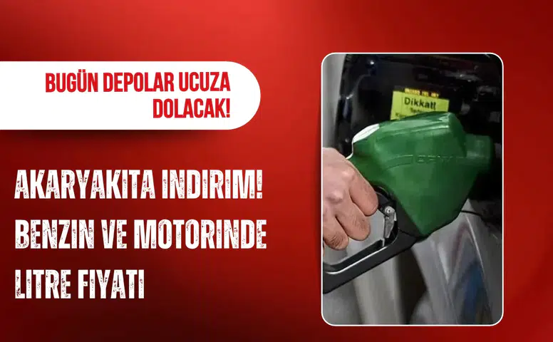 Motorine 4,95 TL indirim geldi: 6 Ekim 2026 benzin ve güncel motorin fiyatları