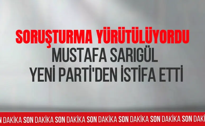 Mustafa Sarıgül'den sürpriz karar: Siyasi geleceğiyle ilgili yeni gelişme