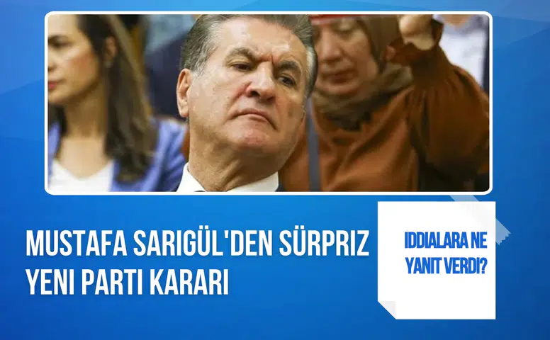 Mustafa Sarıgül'den sürpriz karar! YENİ Parti üyeliğini askıya aldıracak