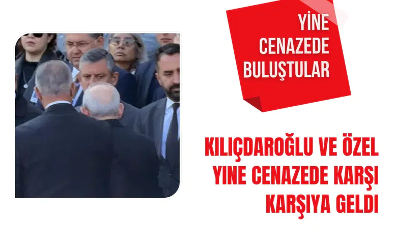 Özgür Özel ve Kemal Kılıçdaroğlu Cenazede Karşılaştı! TBMM'deki Tokalaşma Dikkat Çekti