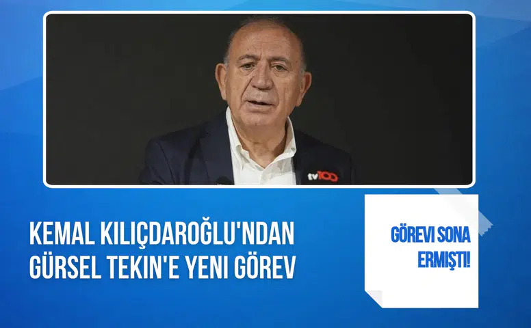 Kemal Kılıçdaroğlu'ndan Gürsel Tekin'e yeni görev! CHP'deki görevi açıklandı