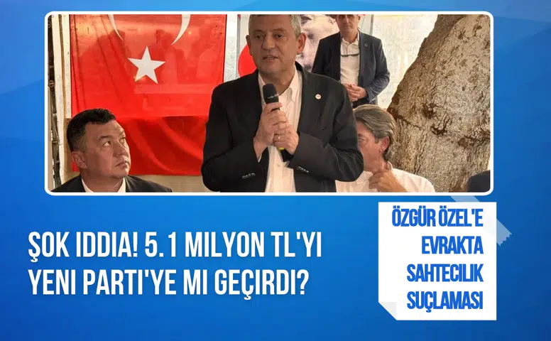 Özgür Özel hakkında 5,1 milyon TL iddiası! Fatih Atik belge paylaştı, Yeni Parti'den yanıt geldi
