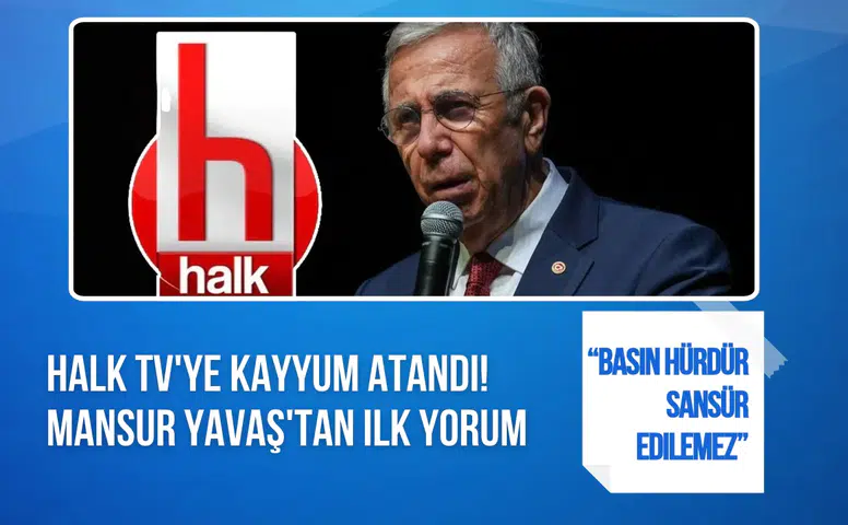 Halk TV'ye kayyum iddiasına Mansur Yavaş'tan tepki: Basın özgürlüğüne müdahale