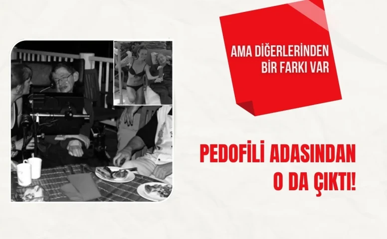 Epstein dosyasından o da çıktı! Ama diğerlerinden bir farkı var