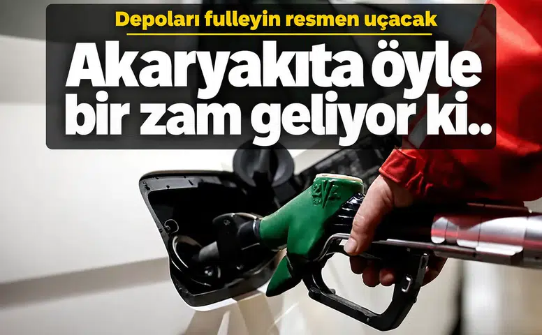 Motorin ve Benzine Gece Yarısı Zam Geliyor