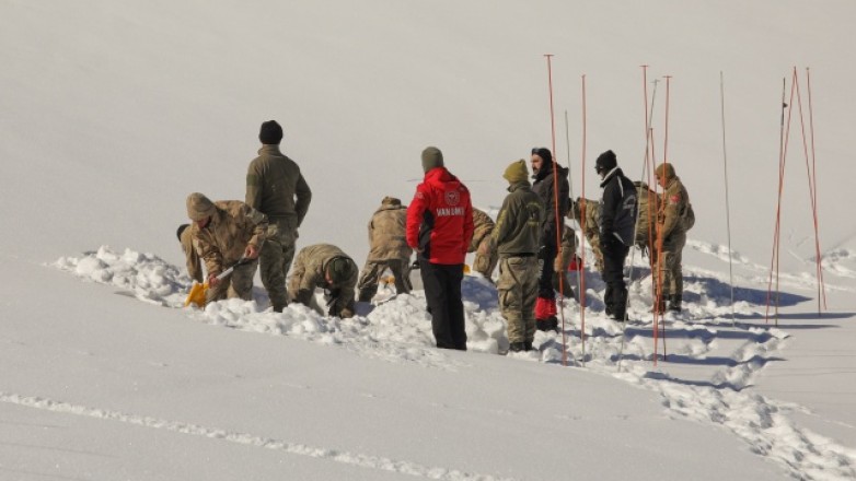 Van'da "çığ timi" afetlerle mücadeleye hazır