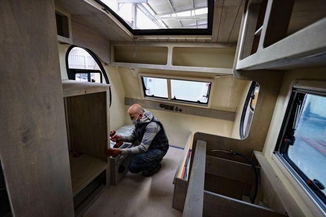 Tatilcilerin yeni gözdesi karavanda üreticiler talebe yetişemiyor 7