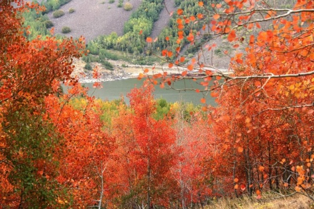 Nemrut Krater Gölü'nden sonbahar manzaraları 1