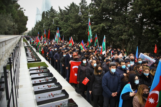 Azerbaycanlılar,  Laçın'ın işgalden kurtuluşunu kutluyor 19