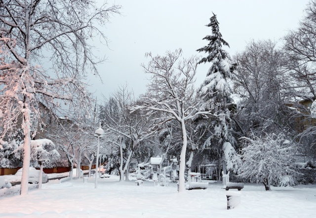 İstanbul beyaza büründü 18