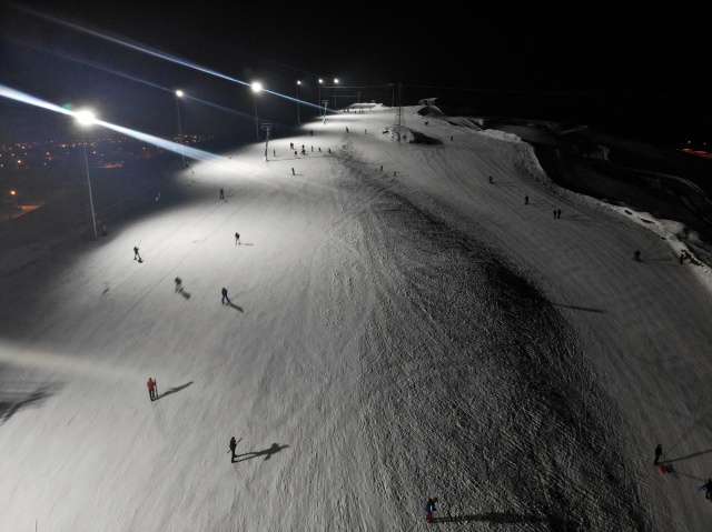 Küpkıran Kayak Merkezi'nde gece kayak keyfi 6
