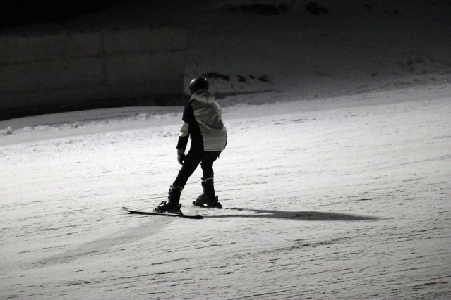 Küpkıran Kayak Merkezi'nde gece kayak keyfi 16